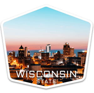 Wisconsin USA badge