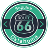 Route 66 Sapulpa Oklahoma Road Badge Collection