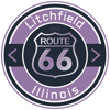 Route 66 Litchfield Illinois Road Badge Collection