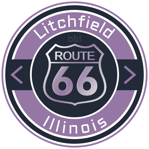 Route 66 Litchfield Illinois Road Badge Collection