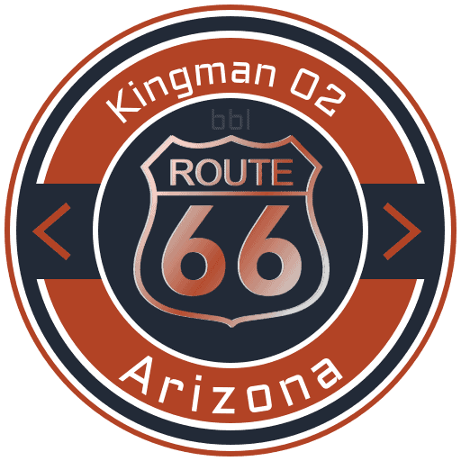 Route 66 Kingman Arizona Badge 2
