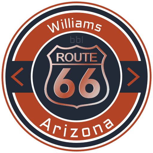 Route 66 Williams Arizona Road Badge Collection
