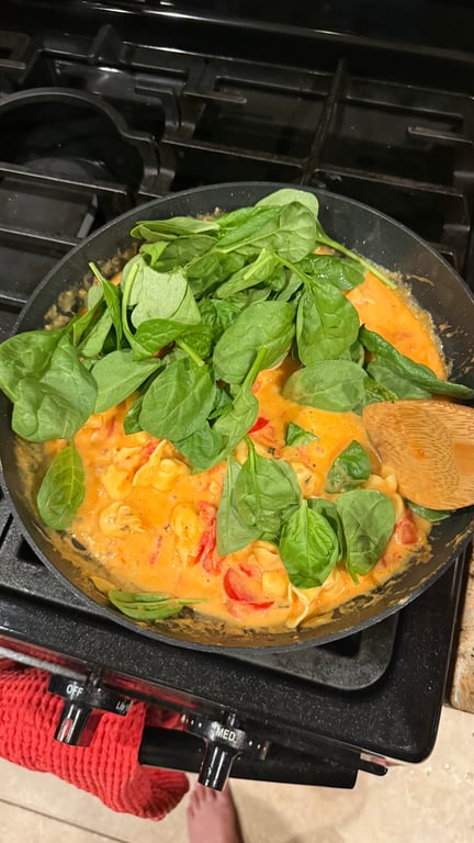 Is adding spinach to pasta the best hack to eating your greens?