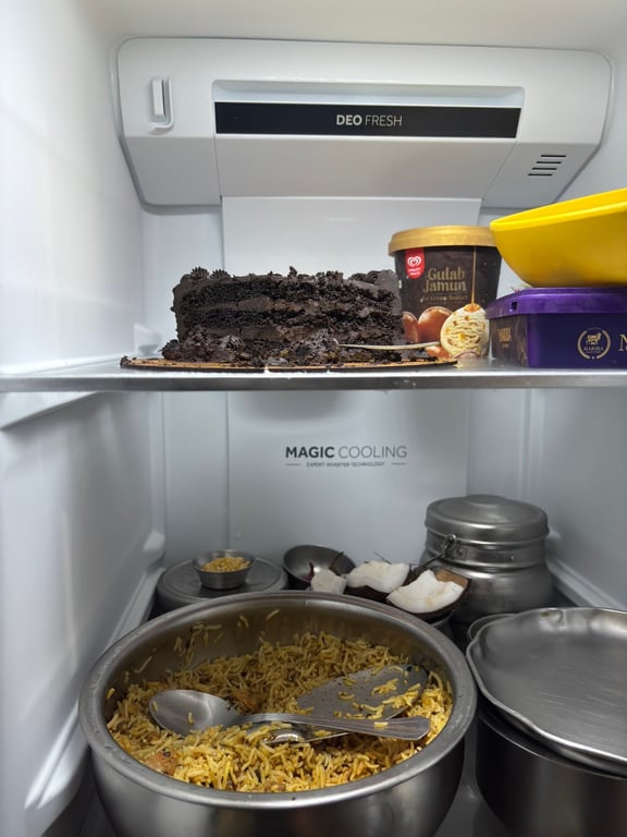 do you think leaving food uncovered in the fridge is gross 