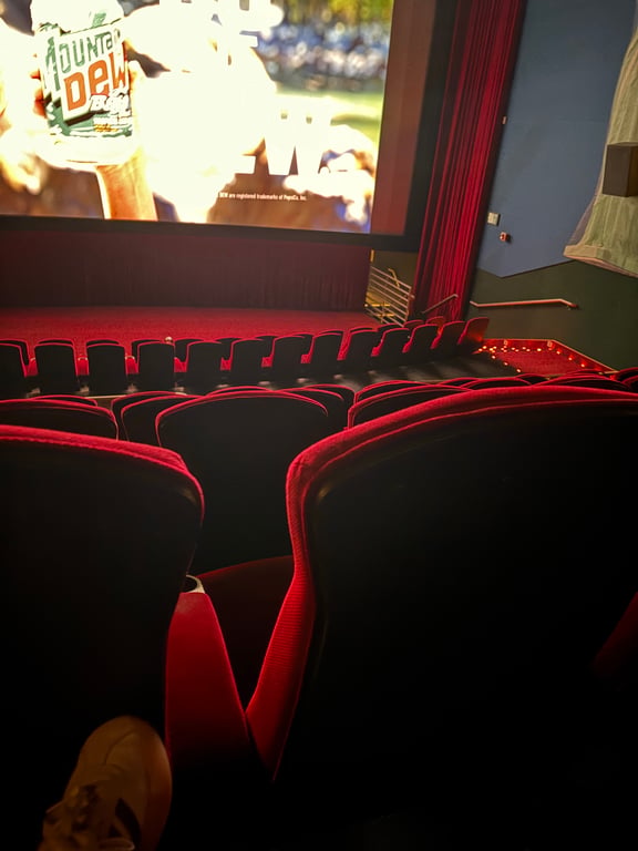 Thoughts on an empty movie theater?