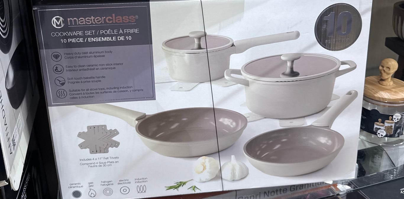 My mom is looking for nontoxic cookware options. She’s trying a stainless steel pan, but I want her to try an enameled pan. Where did you find yours and comment what brand!