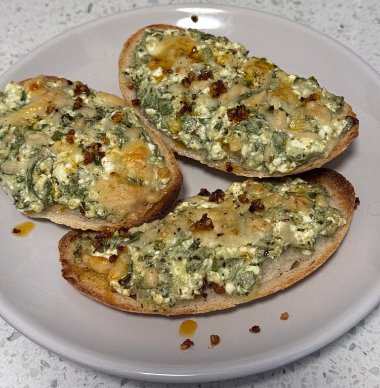 Would you make this spinach pesto cottage cheese toast?