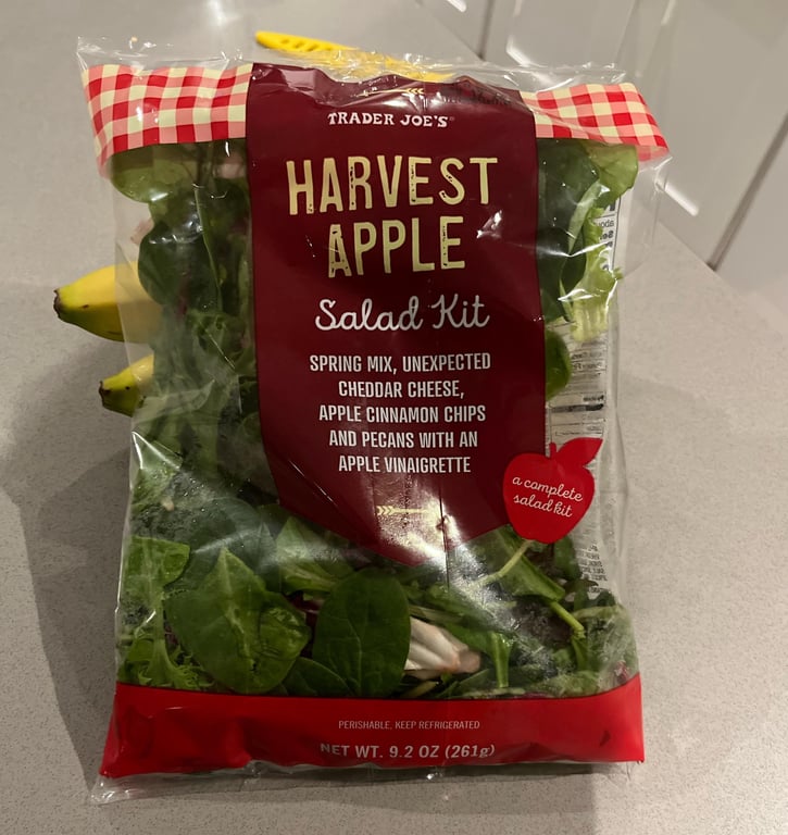 Have you had the new Harvest Apple Salad Kit? It’s truly the best.