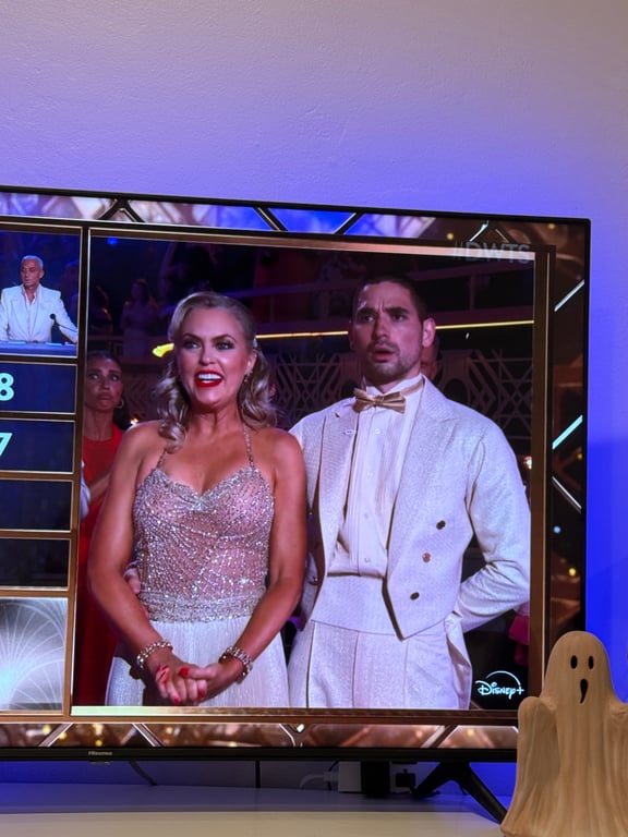 #DancingWithPollaroo - Do you think Elaine’s two scores of 7 during dedication night was merited? Alan seems shocked! 