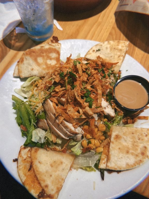 Have you tried the viral Chili’s Quesadilla Explosikn Salad?