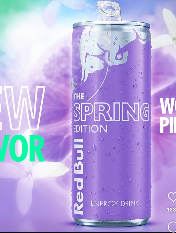 Red Bull announced a new flavor “Woodruff & Pink grapefruit” but when you search it in stores, it’s now “Grapefruit & Blossom”. What do you think happened? (See comments for my follow up!)