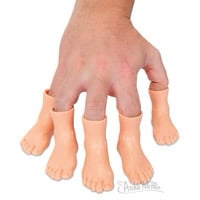 Fingers for toes or toes for fingers