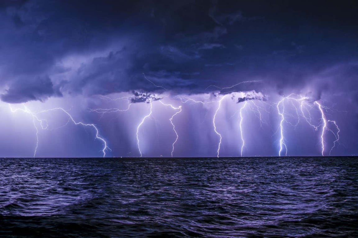 How about them lightning storms?!