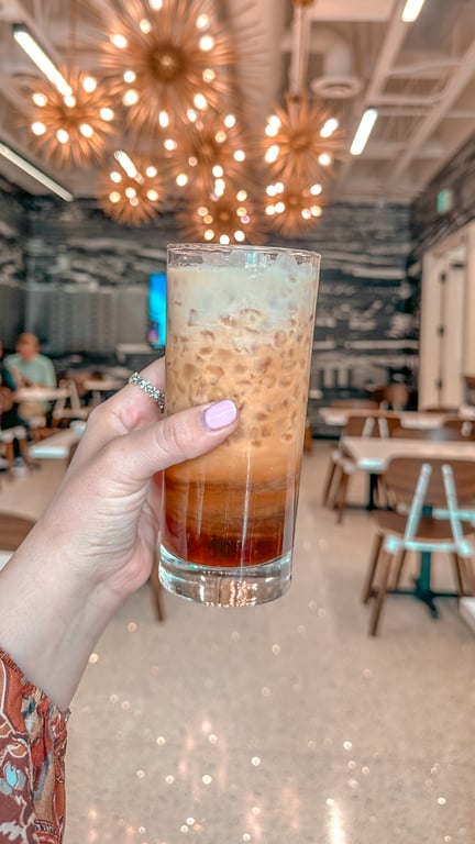 Do you take forever to drink your coffee/matcha or do you finish your drink pretty quick?