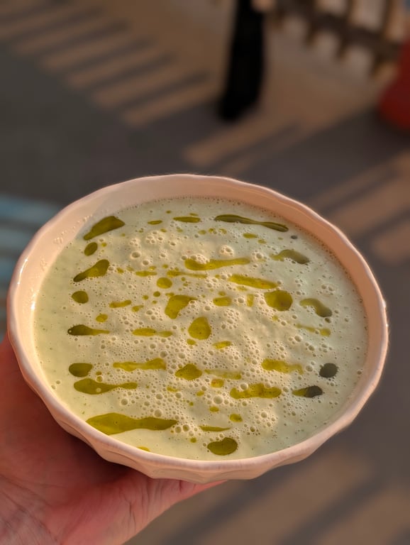 Cucumber soup?