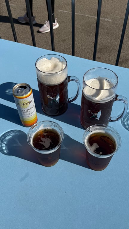 Is it socially acceptable to order a spiked seltzer at an Oktoberfest?