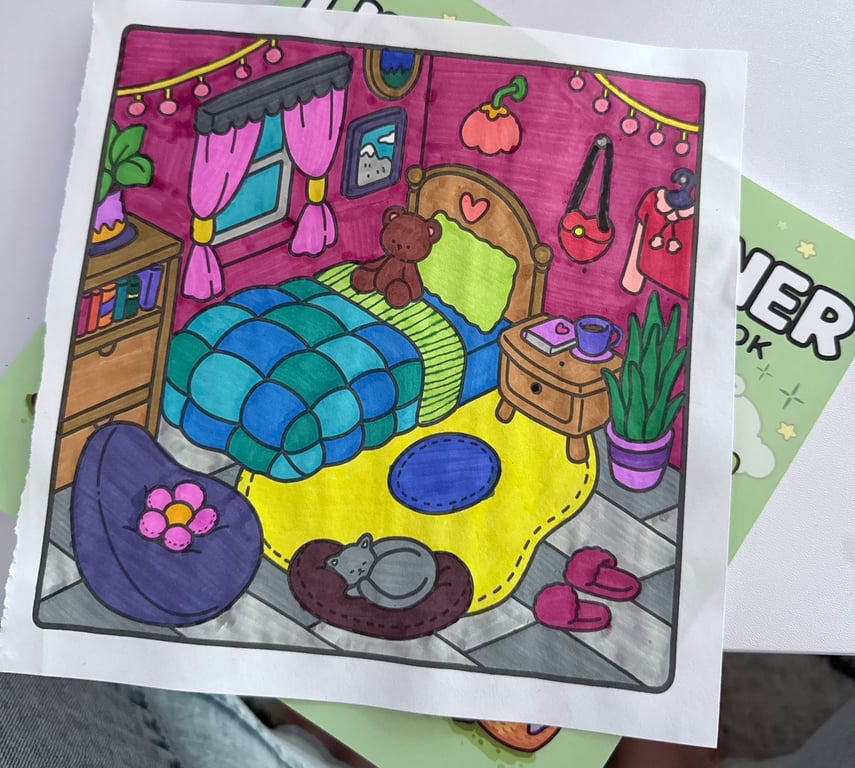 Lately I find coloring to be such a relaxing pass time. What do you think?