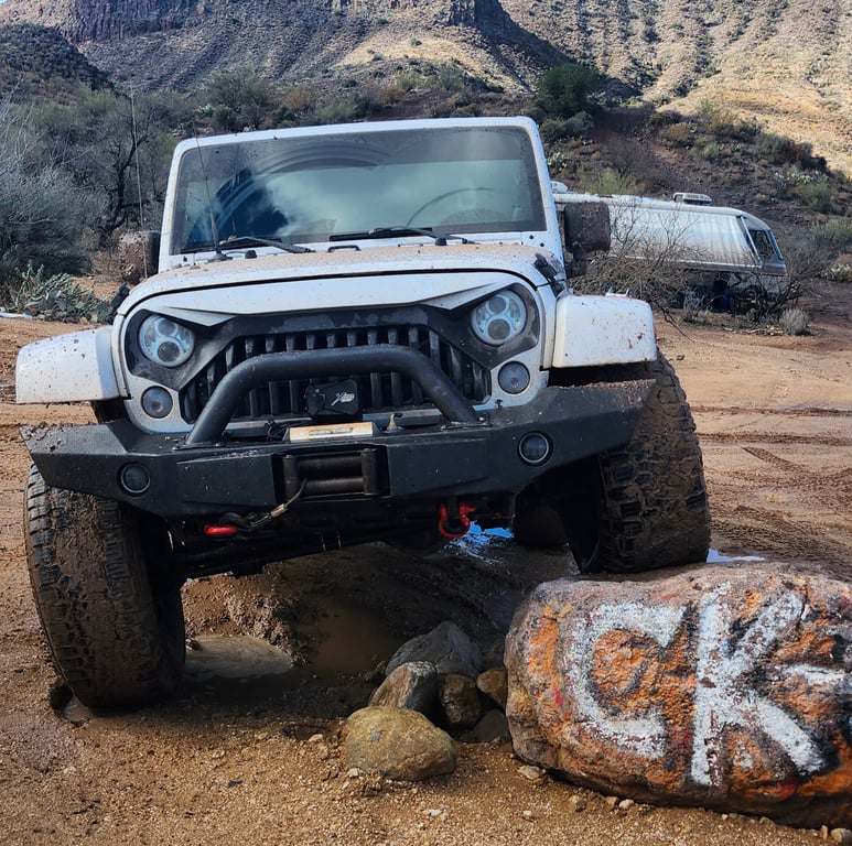 Angry grill on a jeep?
