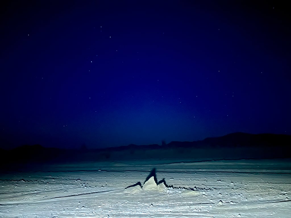 Night photography alone in the desert bad idea?