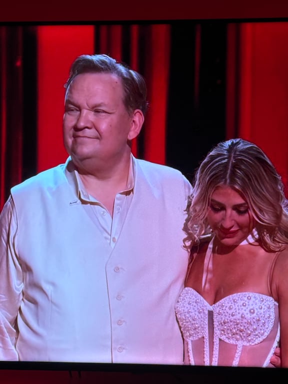#DancingWithPollaroo - Do you think Andy is improving test enough to stay in the competition? 