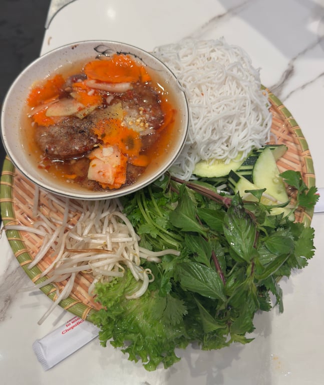 have you ever had bun cha hanoi before 