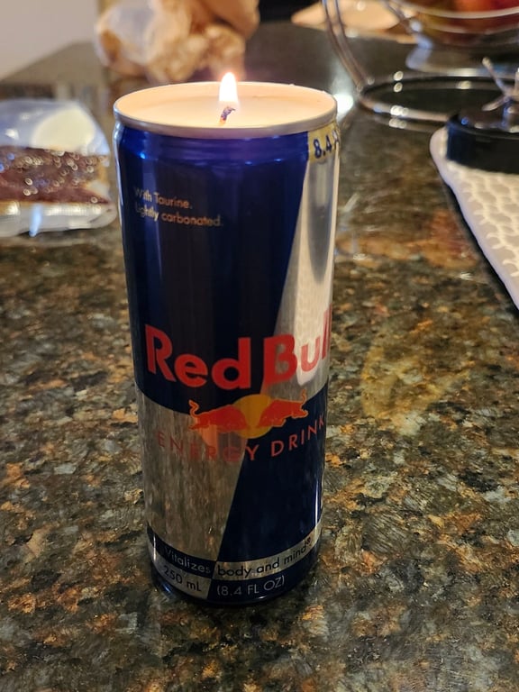 Would you spend $10 on a Redbull candle?