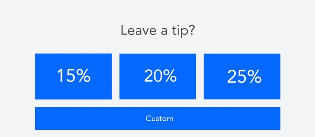 If you were at a self-serve restaurant, how much would you tip?