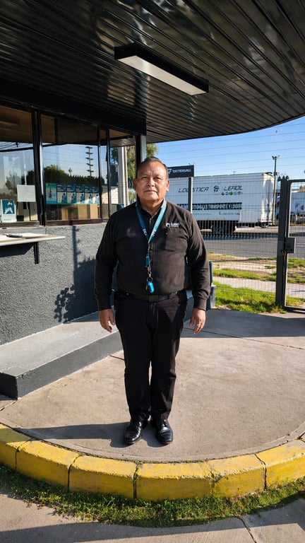Guardia Gard Security en exterior de centro logístico en Chile