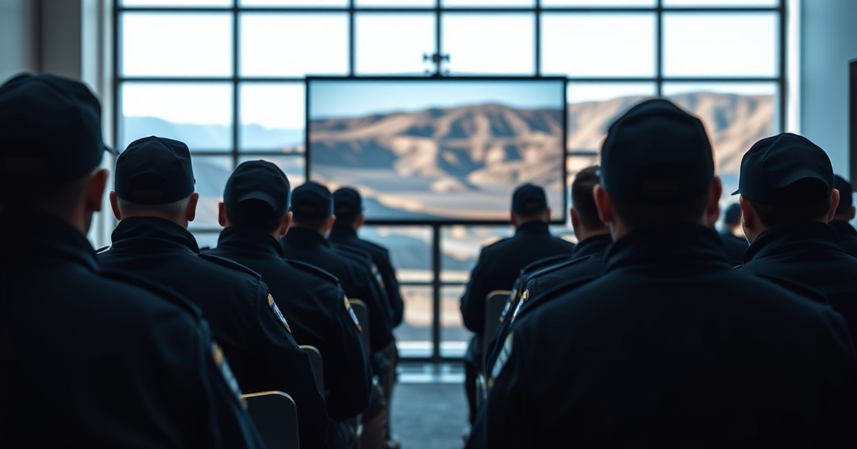 Capacitación en derechos humanos para guardias mineros