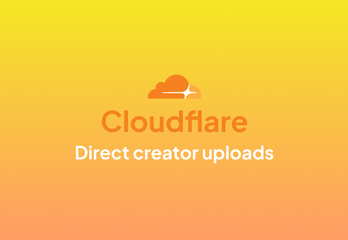 Cloudflare - one time upload URL 사용해서 이미지 업로드하기 thumbnailUrl