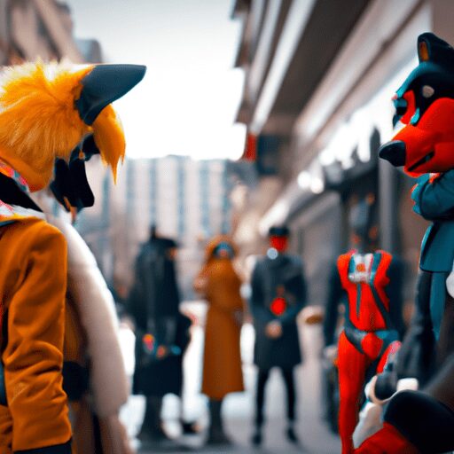 french convention in Paris with cosplay and fursuits