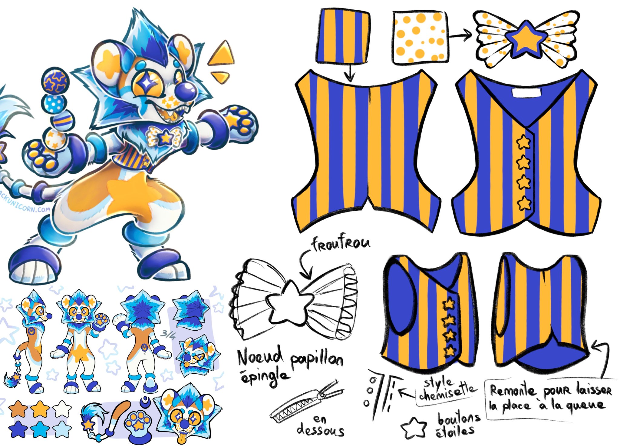 CLÉMENT, le Lion Clown Étoilé, Jongleur des Cieux - Image 3