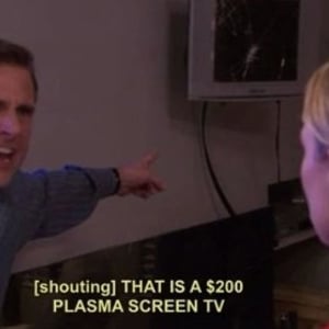 Plasma screen TV