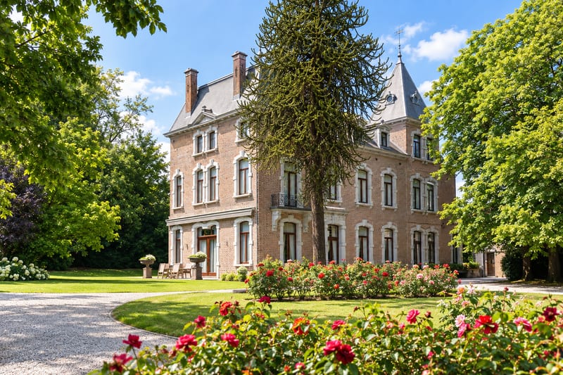 Brussels South Charleroi - Château XIXe rénové avec parc — photo 19