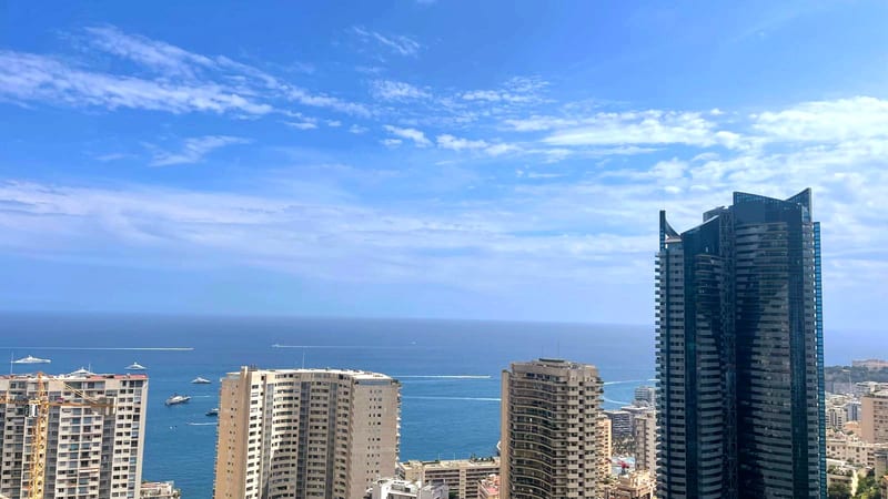 Top Floor /Facing Monaco Tour Odéon with Panoramic Sea view  — photo 9