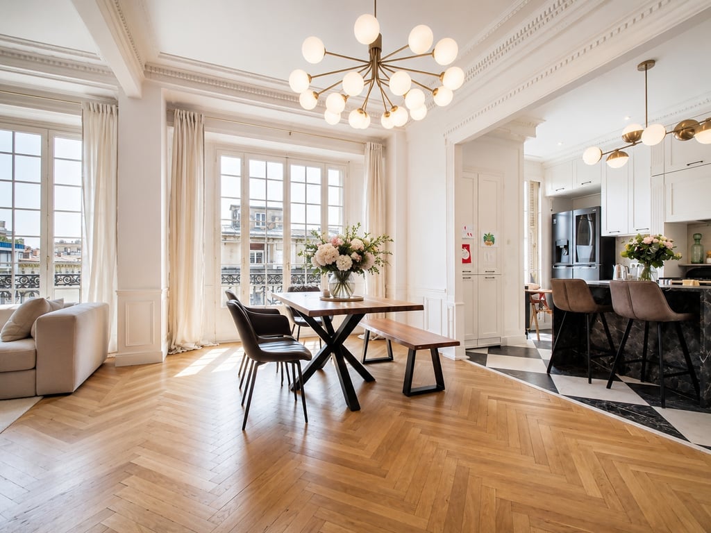 Exclusivité Luxueux Bourgeois 131m²  photo 3