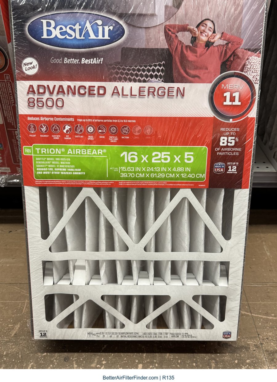 BestAir IN-AB1625-11RR2, photographed package