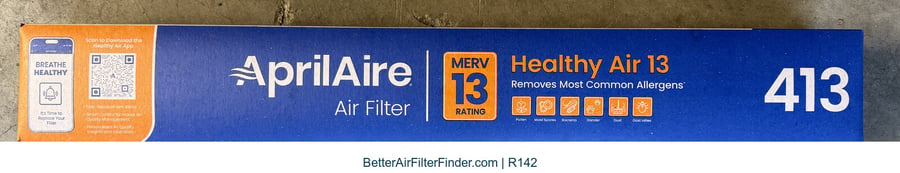 AprilAire 413, photographed package