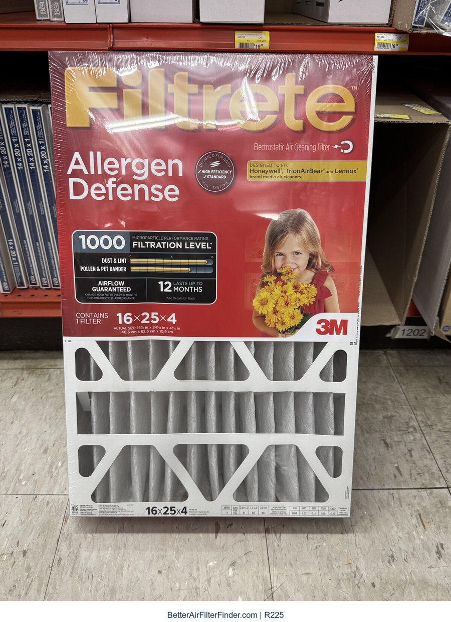 Filtrete MPR 1000, photographed package