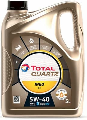 Total моторна олива Quartz Ineo C3 5W-40