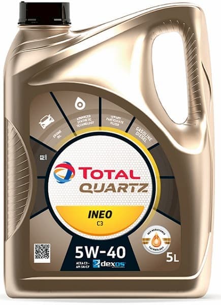Total моторна олива Quartz Ineo C3 5W-40