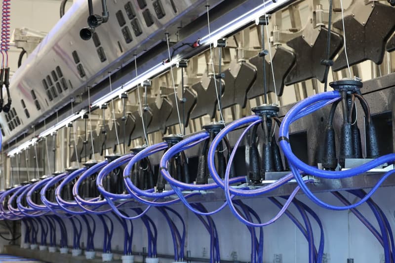 Обладнання доїльного залу DeLaval P500