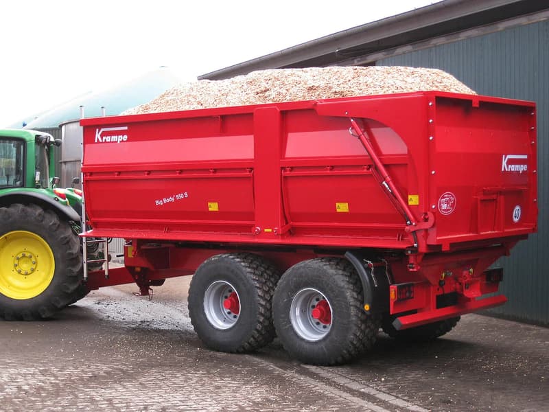 Tipping trailer Krampe BigBody 550S