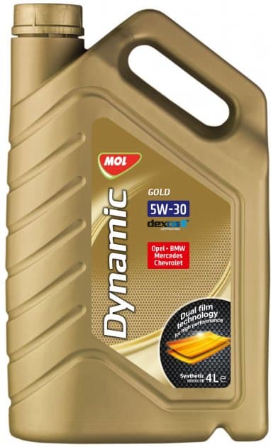 MOL моторна олива Dynamic Gold DX 5W-30