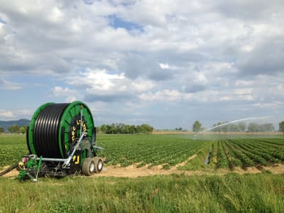 Hose-reel irrigator Irrimec Master MDT8/2