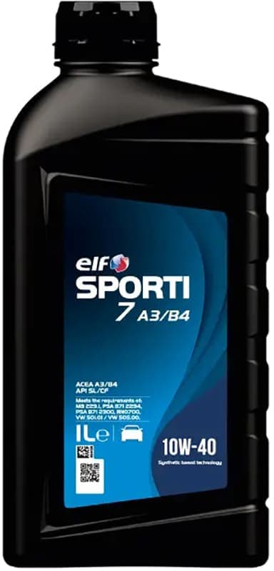 Elf моторное масло Sporti 7 A3/B4 10W-40