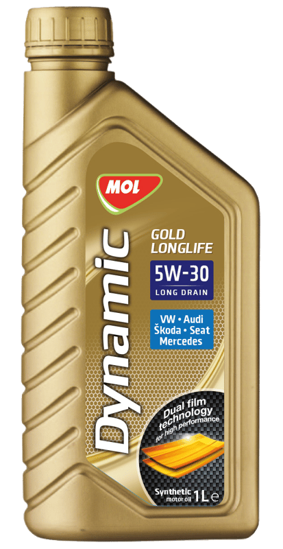 MOL моторна олива Dynamic Gold Longlife 5W-30