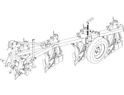 Plow Veles-Agro PNVB 4-40 with skimmer