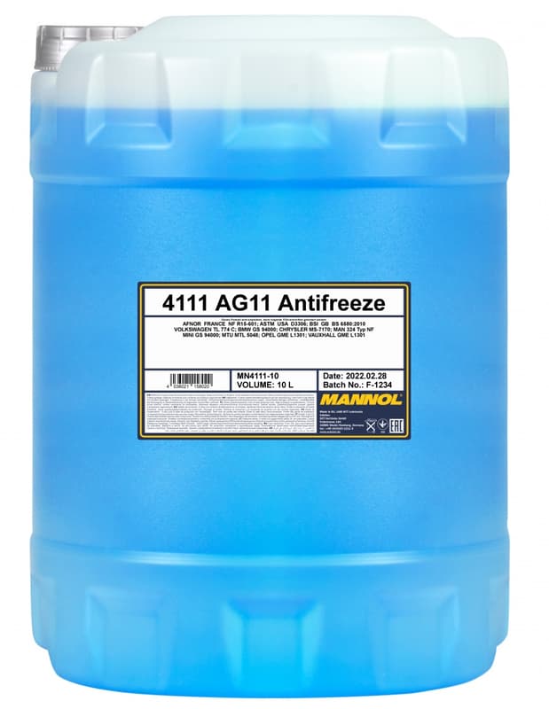 Mannol антифриз Antifreeze AG11 Longterm