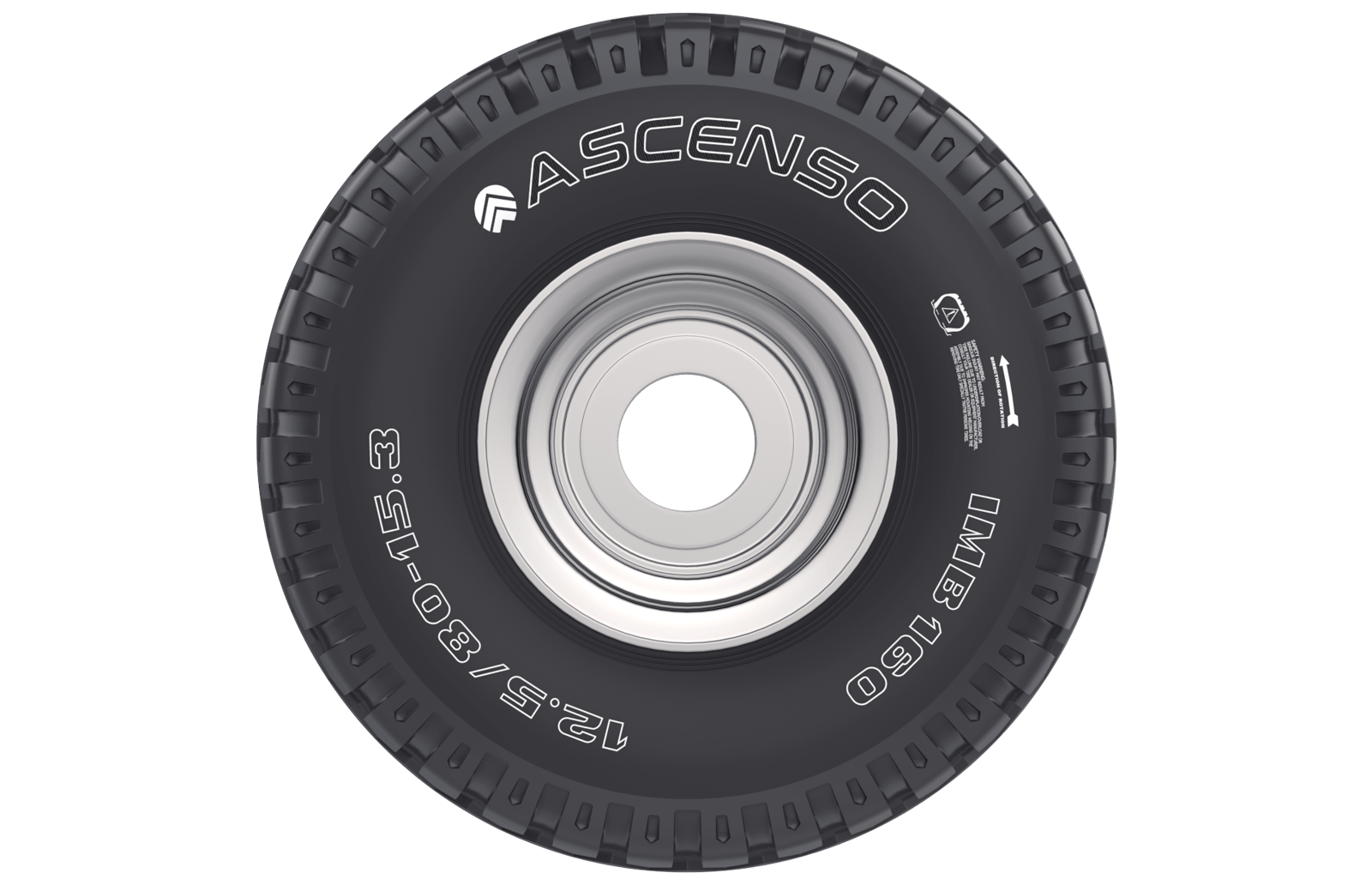Ascenso шина 10.5/80-18 138A8 14PR IMB 160 TL